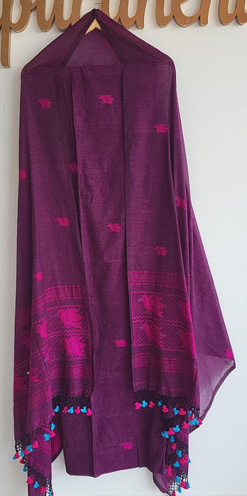 Linen Jamdani 2-piece set
