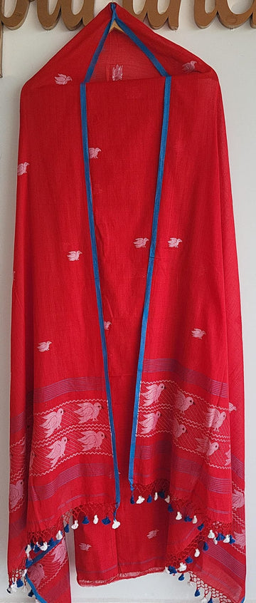 Linen Jamdani 2-piece set