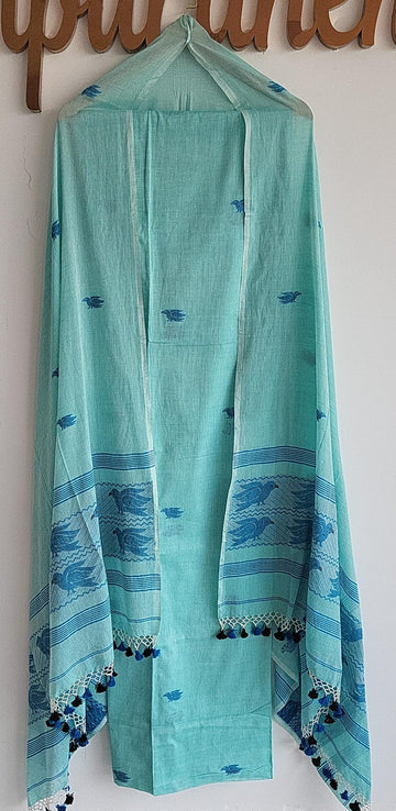 Linen Jamdani 2-piece set