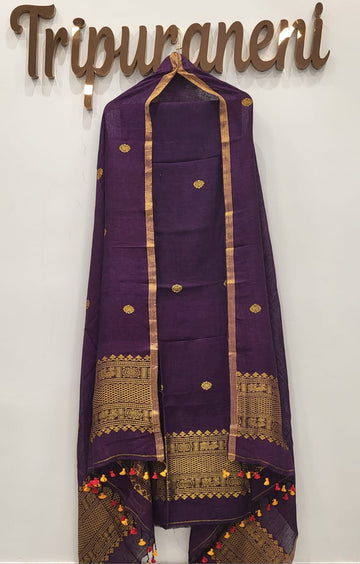 Linen Jamdani Partywear: 2-piece set