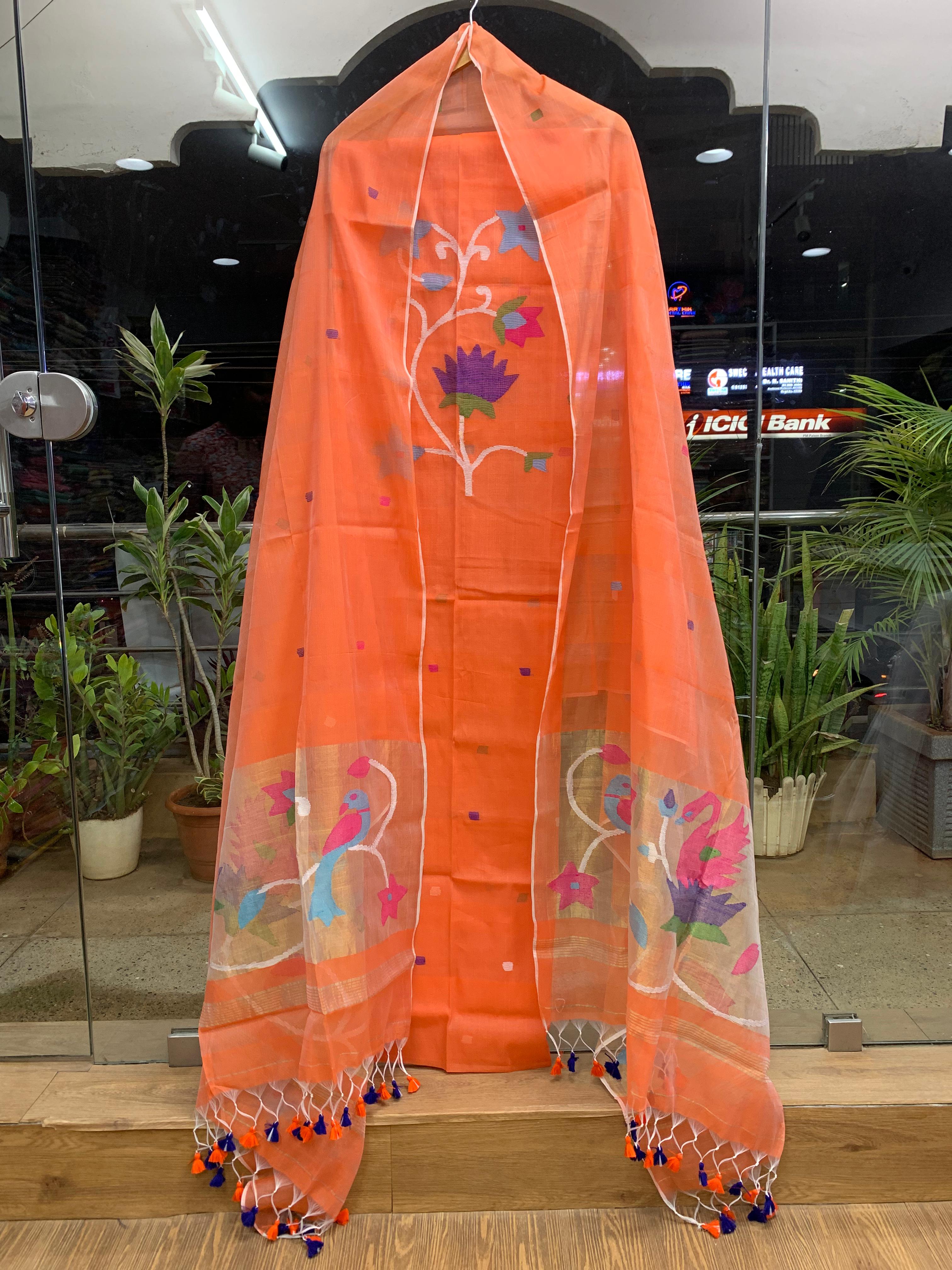 Muslin Kora Jamdani 2-piece sets