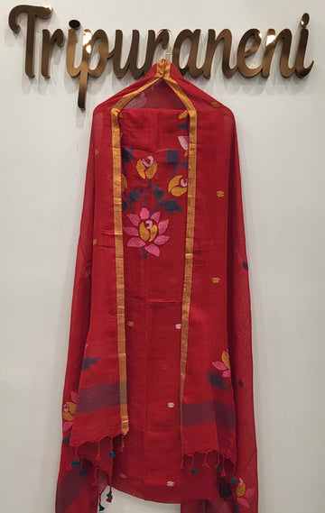 Linen by Linen: 2 Piece Jamdani material