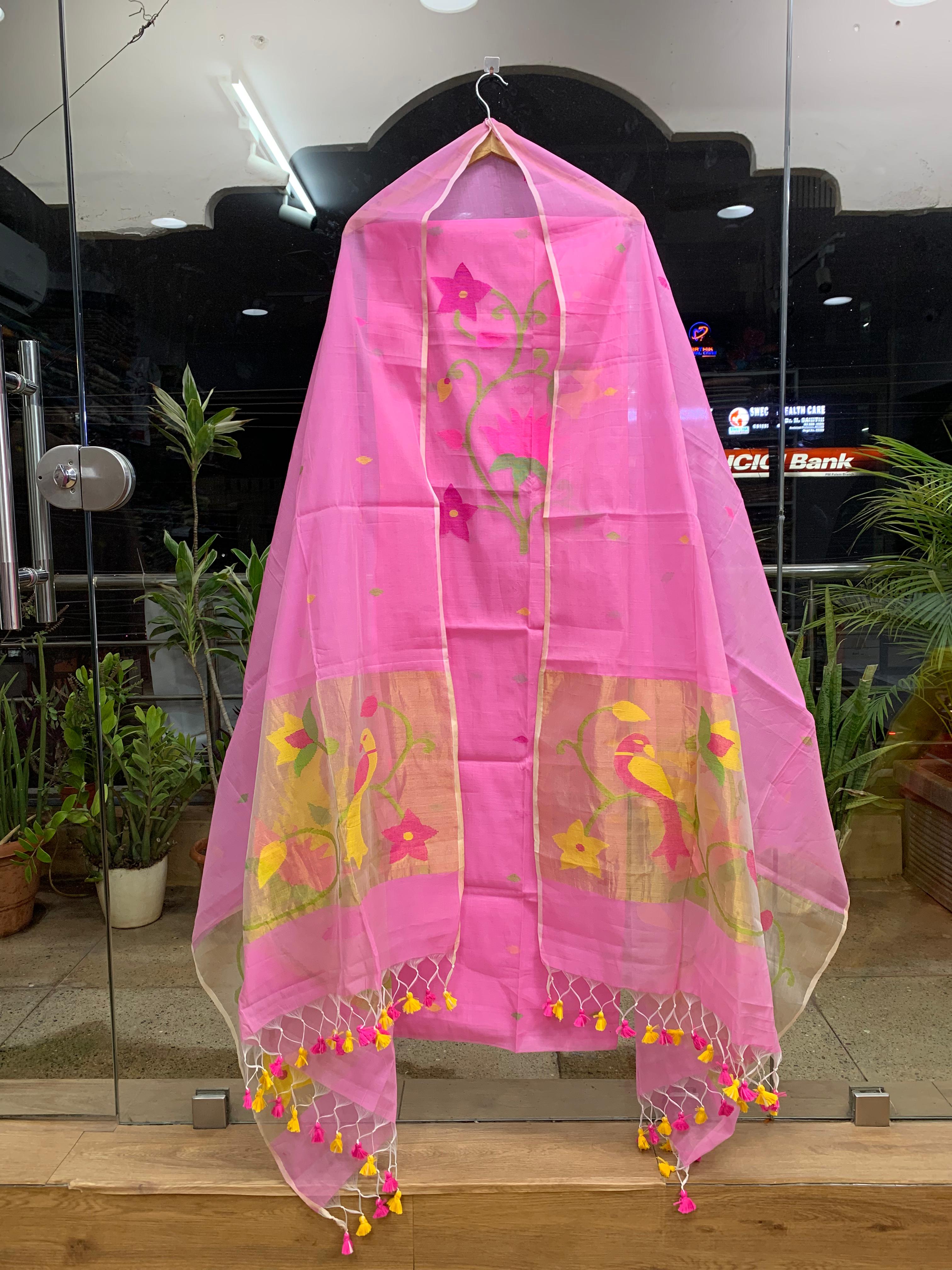 Muslin Kora Jamdani 2-piece sets