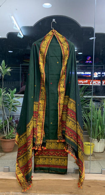Mul Cotton 2 Piece Handwoven Dress Materials