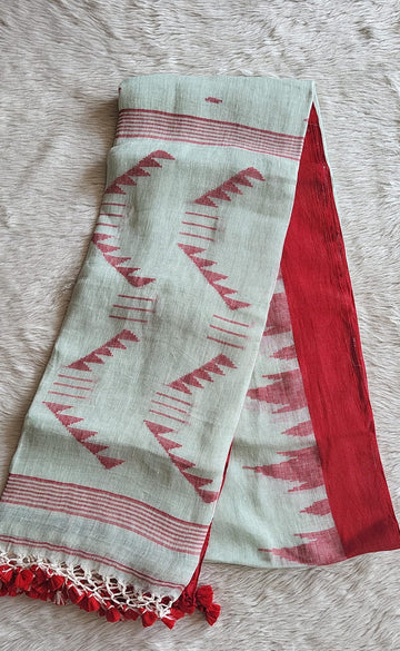 Pure Linen Jamdhani Sarees: Your Summer Essential