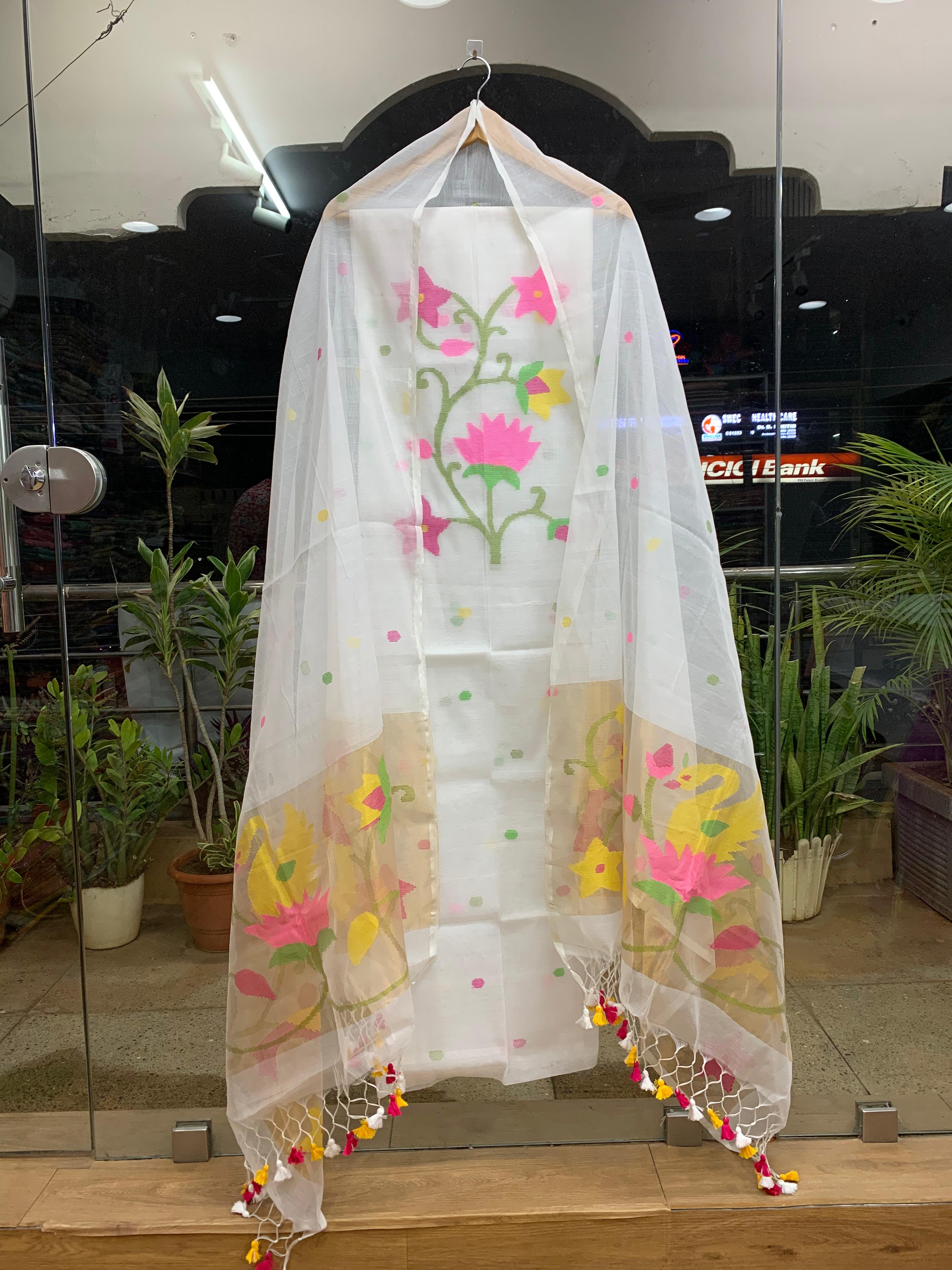 Muslin Kora Jamdani 2-piece sets