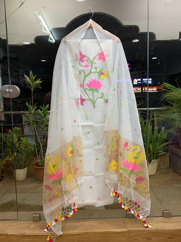 Muslin Kora Jamdani 2-piece sets