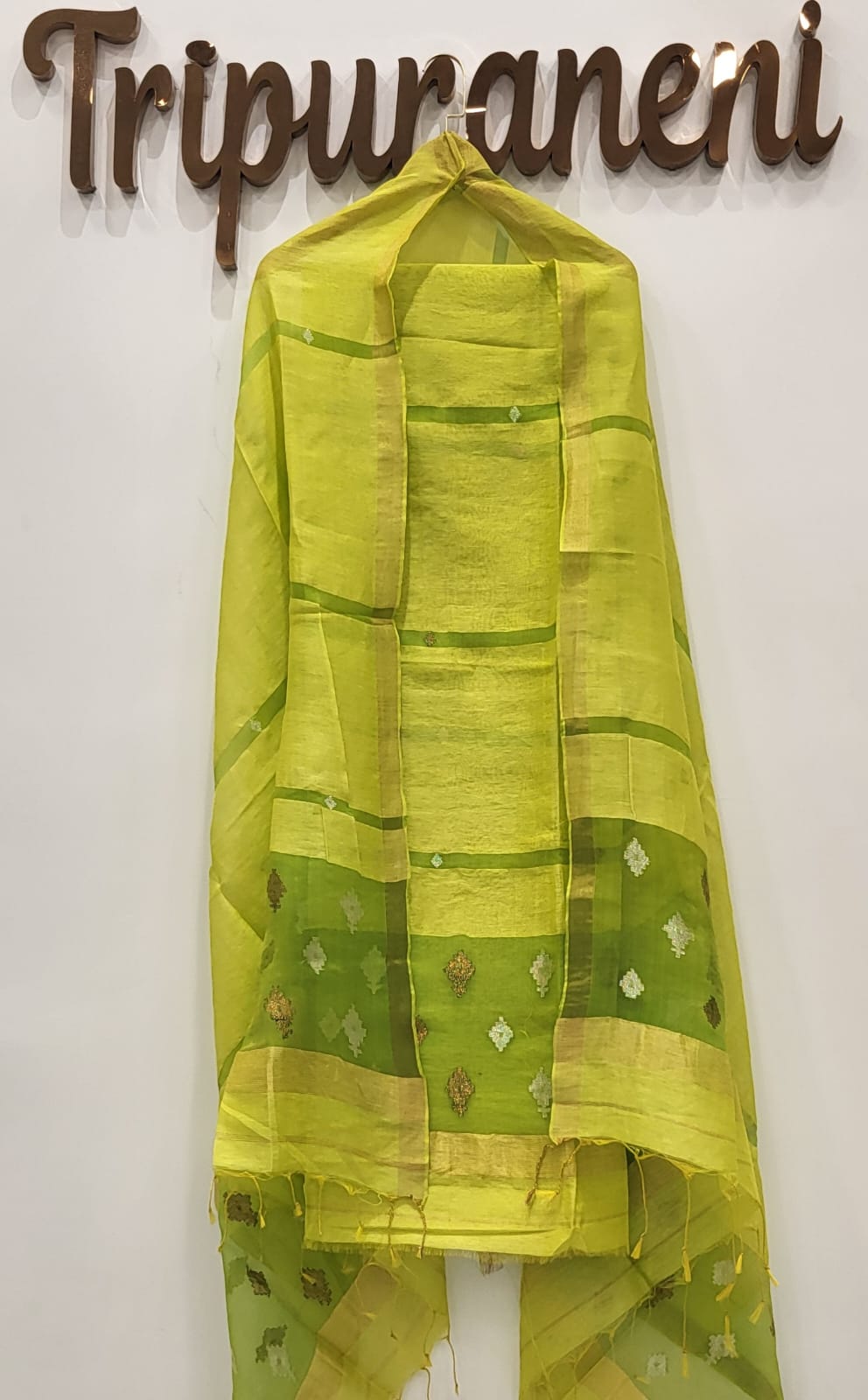 Linen by Linen: 2 Piece Jamdani material