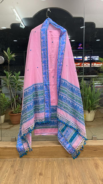 Mul Cotton 2 Piece Handwoven Dress Materials