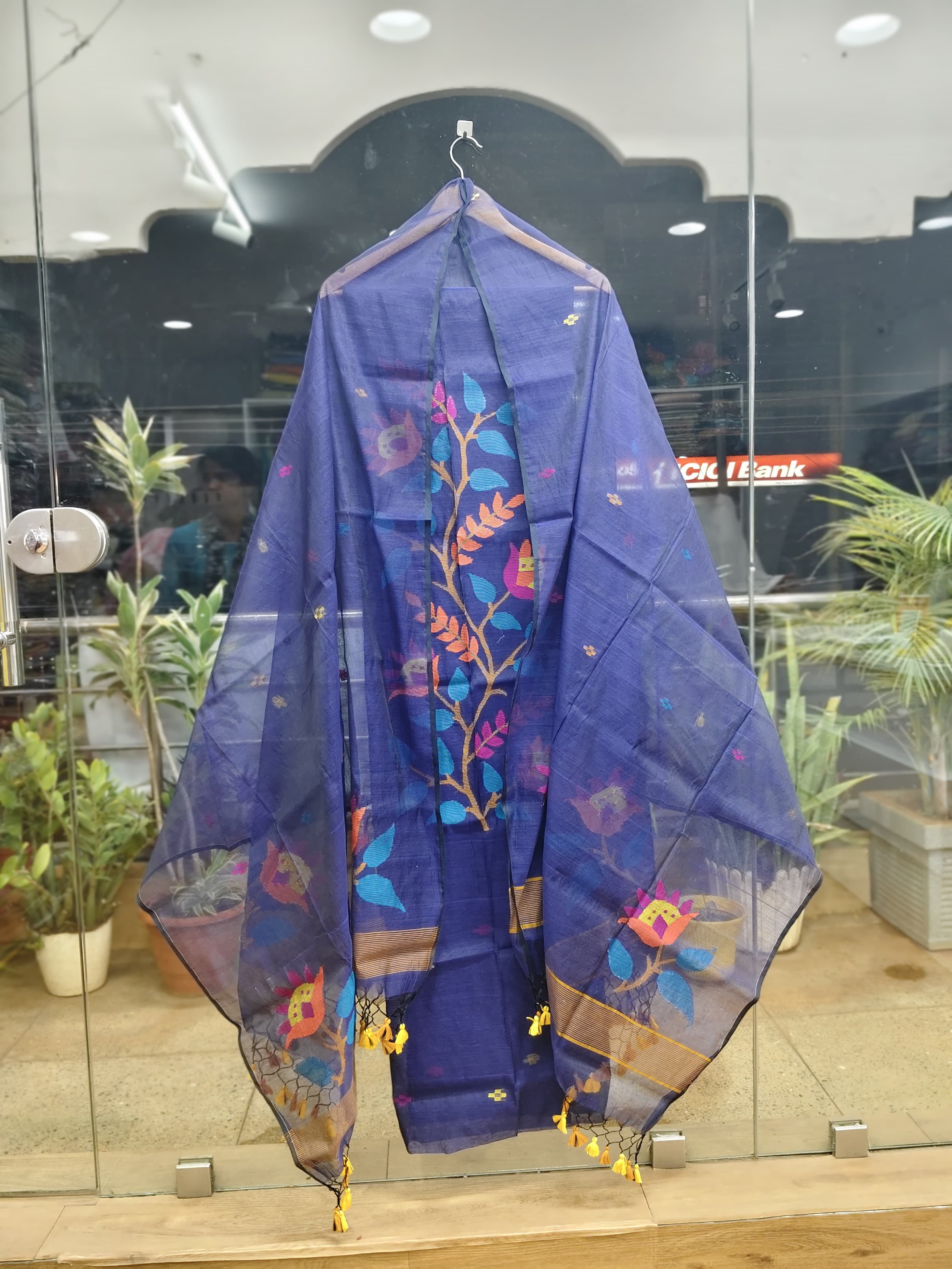 Jamdhani Muslin Kora- 2 piece sets