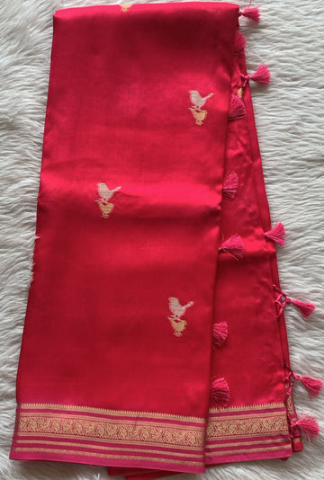 Semi Mysore Crepe sarees