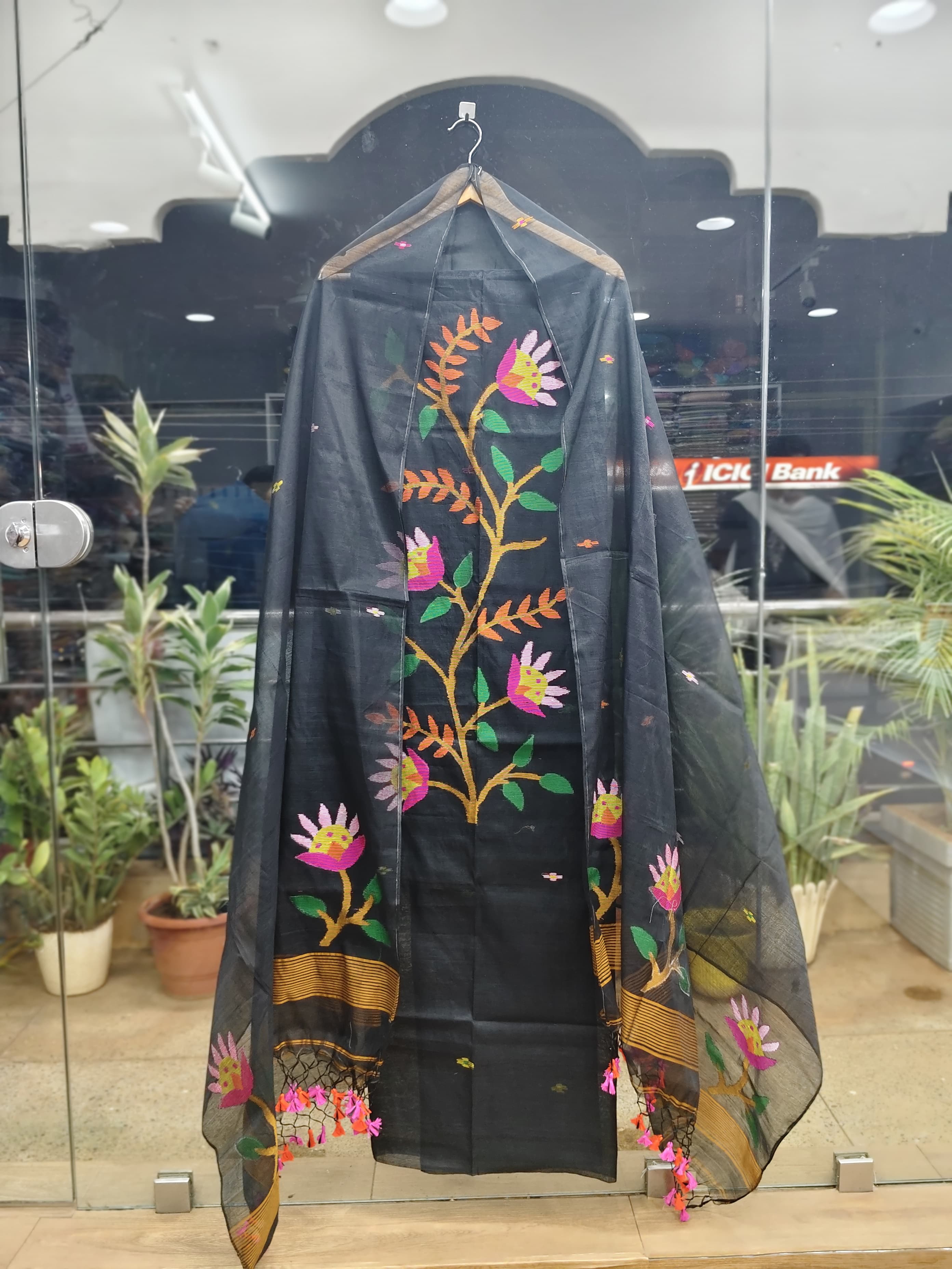 Jamdhani Muslin Kora- 2 piece sets