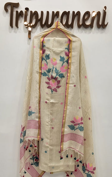 Linen by Linen: 2 Piece Jamdani material