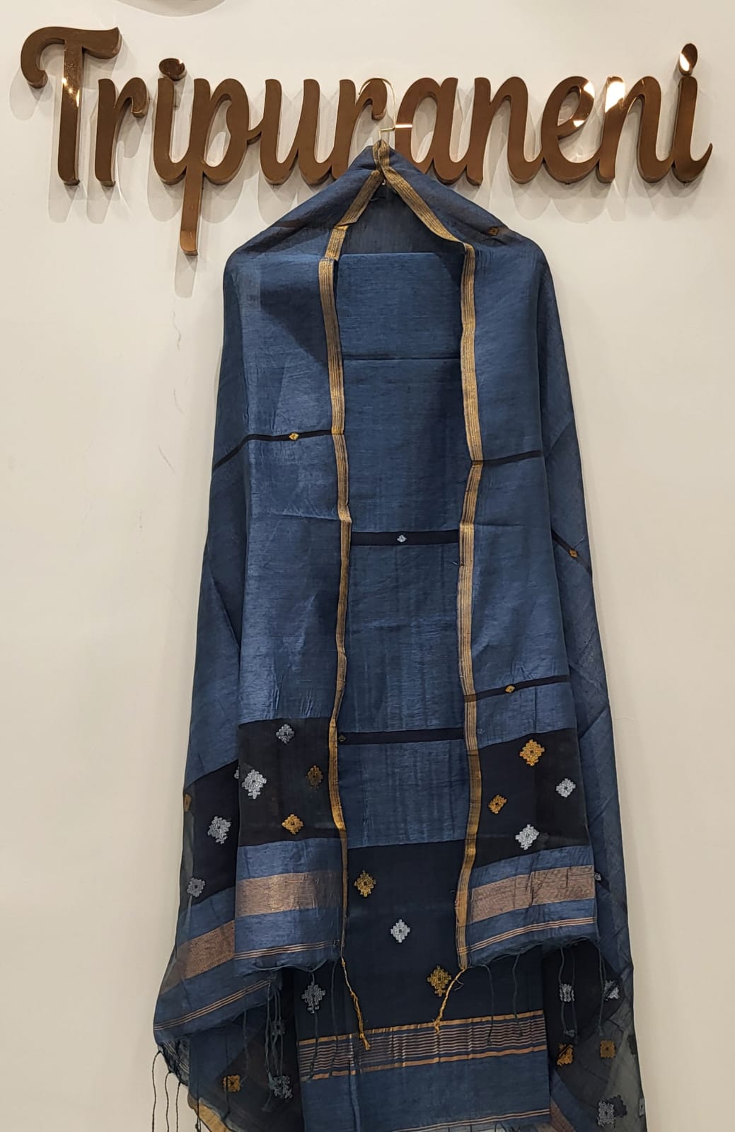 Linen by Linen: 2 Piece Jamdani material