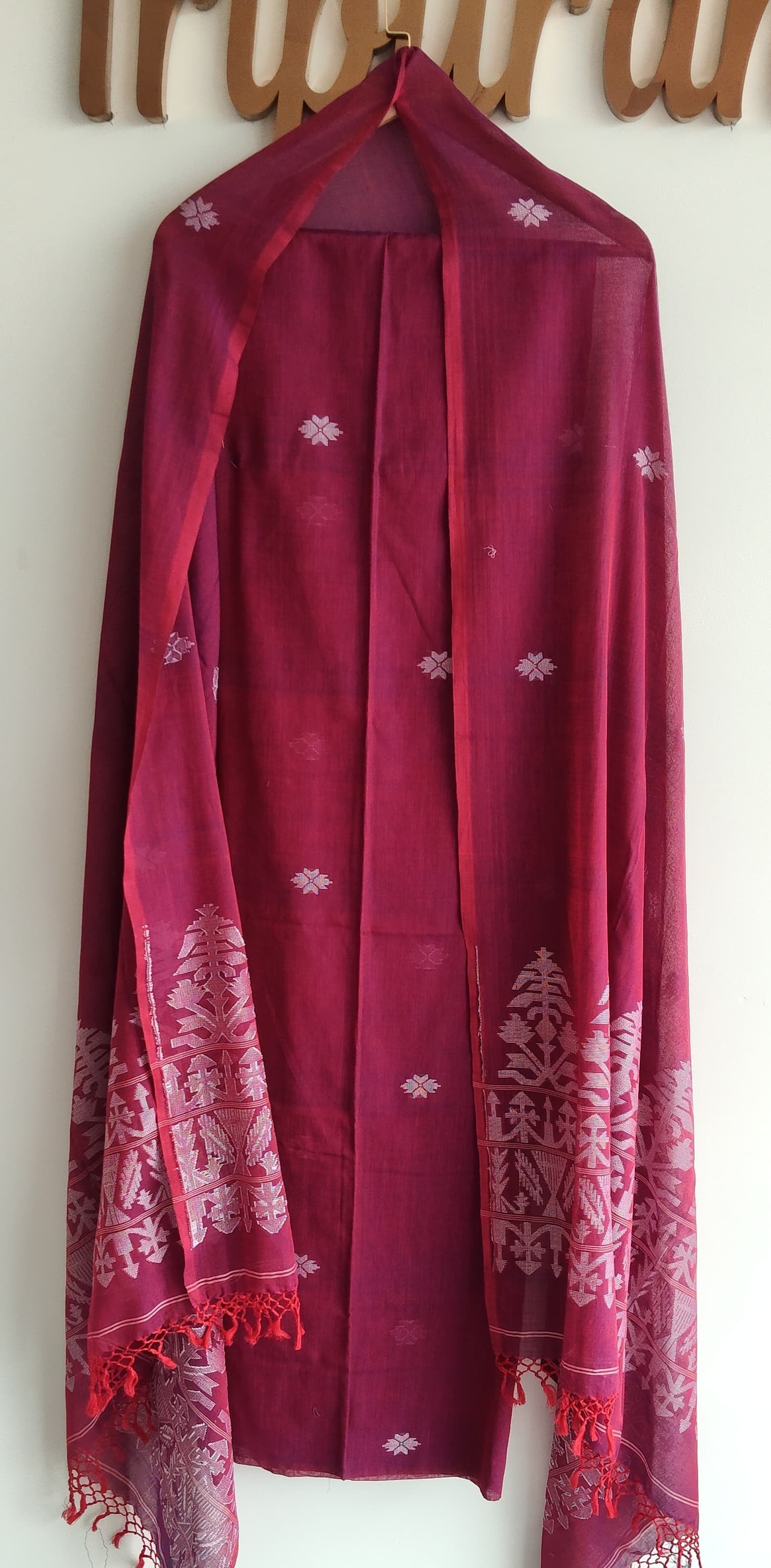 Cotton Jamdani - 2-piece sets