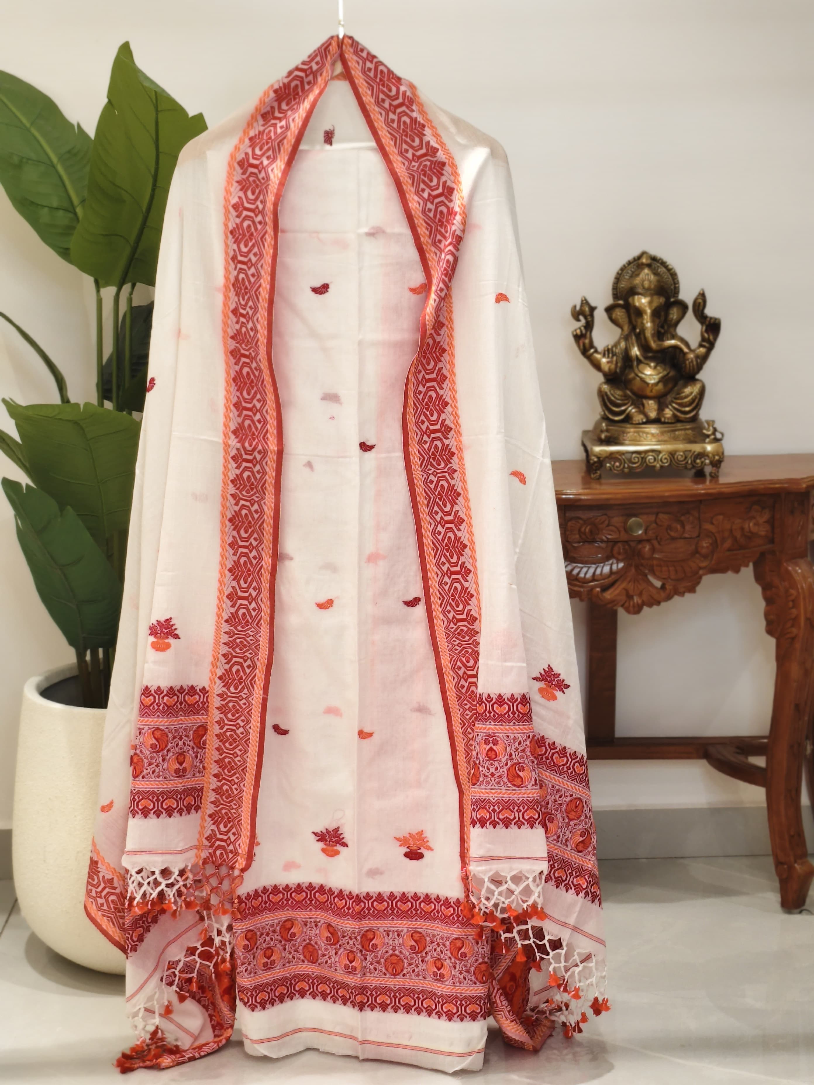 Cotton Jamdani - 2-piece sets
