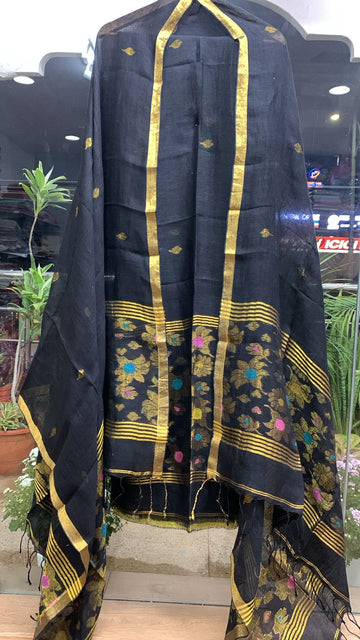 2 Piece Linen Jamdhani Sets