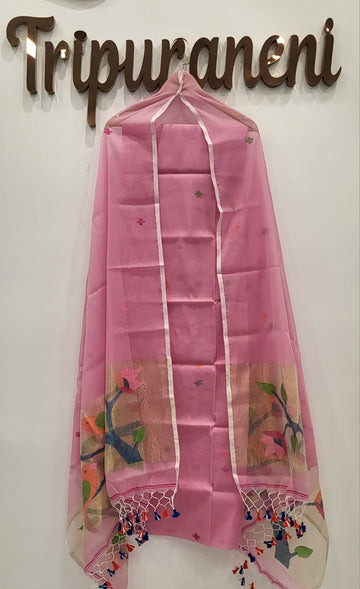 Muslin Jamdhani Handloom 2 peice set