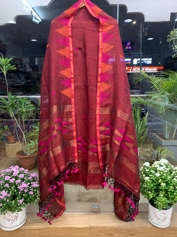 Lenin Jamdhani 2-piece Dress Mterial