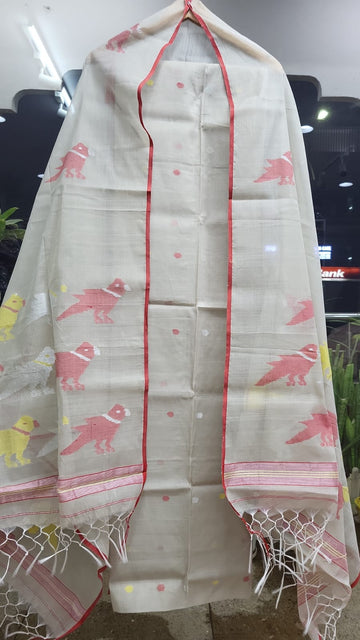 Muslin Jamdhani Handloom 2 peice set