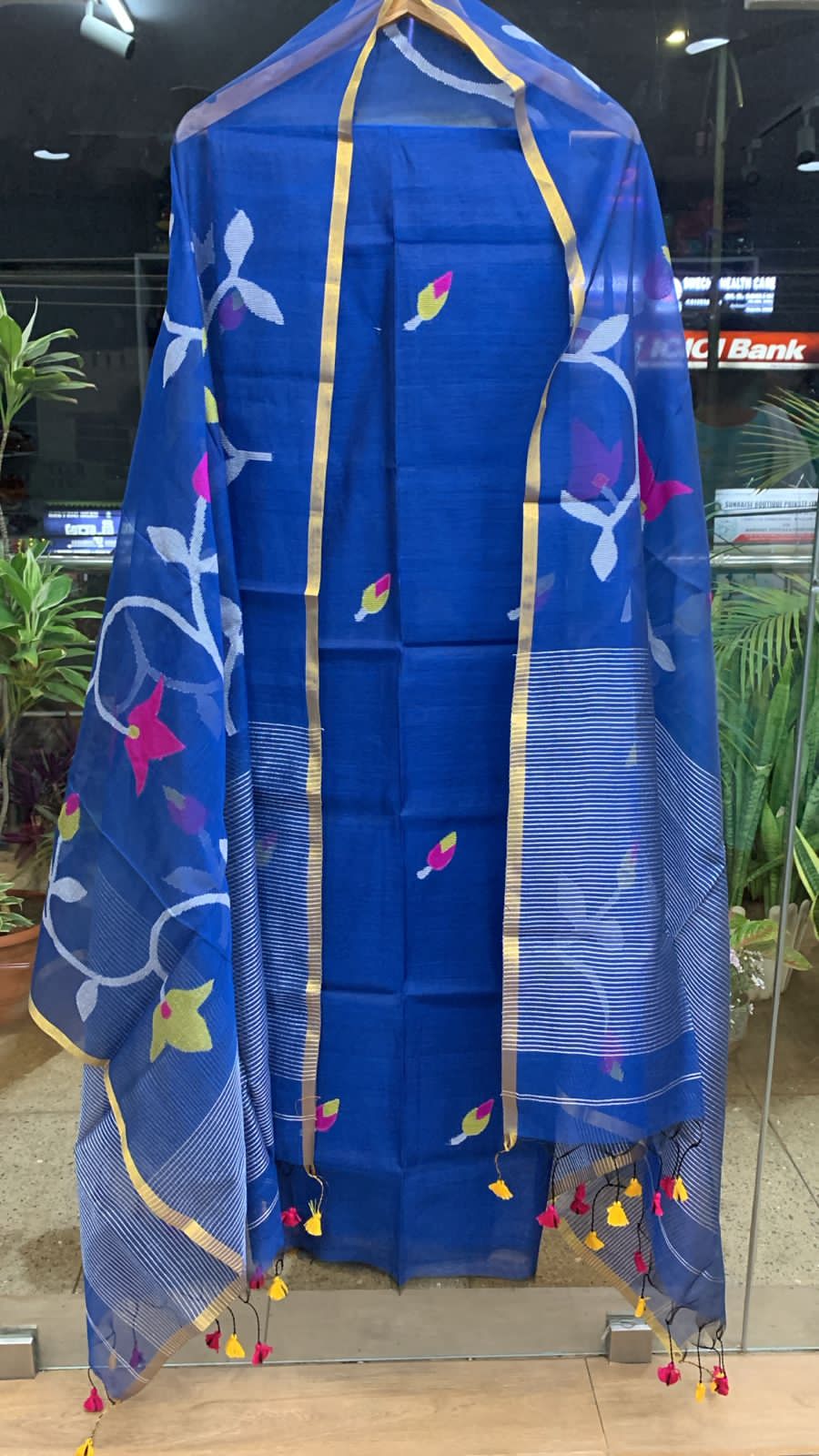 Muslin Kora Jamdhani 2-piece set