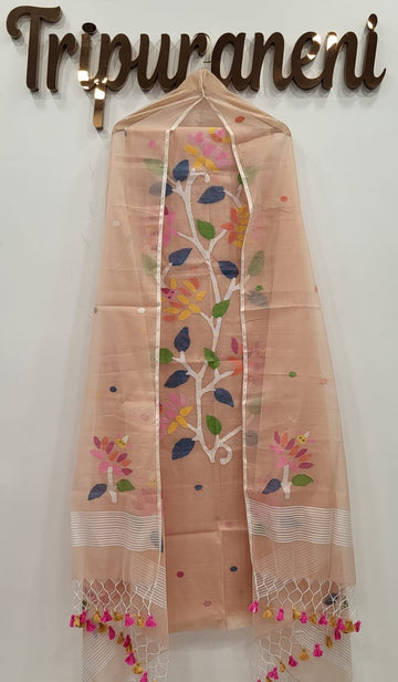 Muslin Jamdhani Handloom 2 peice set