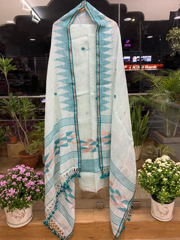 Lenin Jamdhani 2-piece Dress Mterial