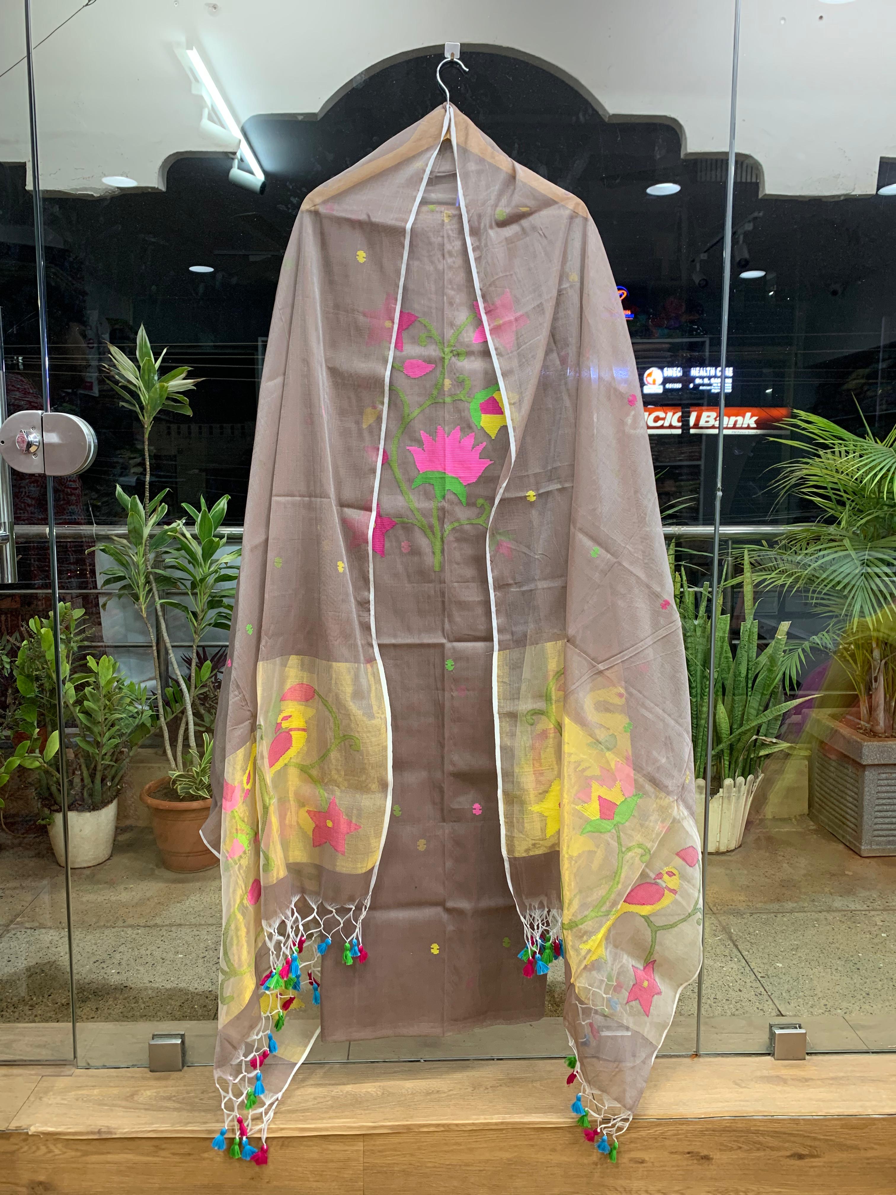 Muslin Kora Jamdani 2-piece sets