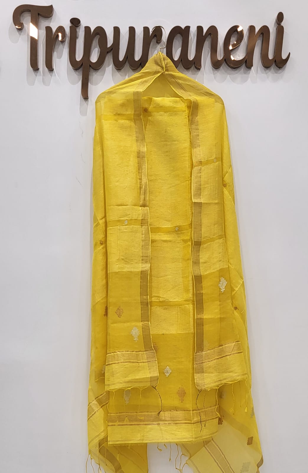 Linen by Linen: 2 Piece Jamdani material