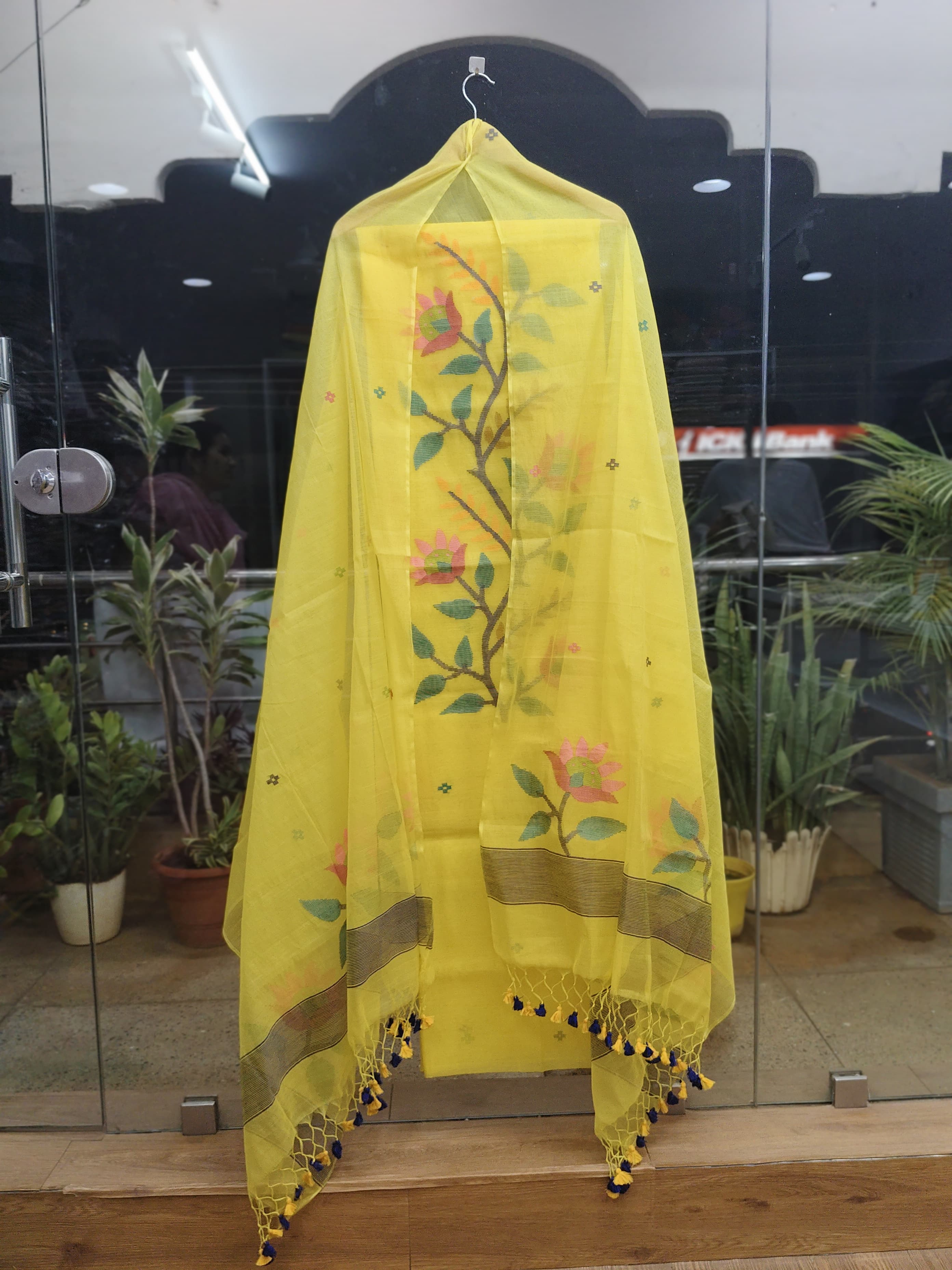 Jamdhani Muslin Kora- 2 piece sets