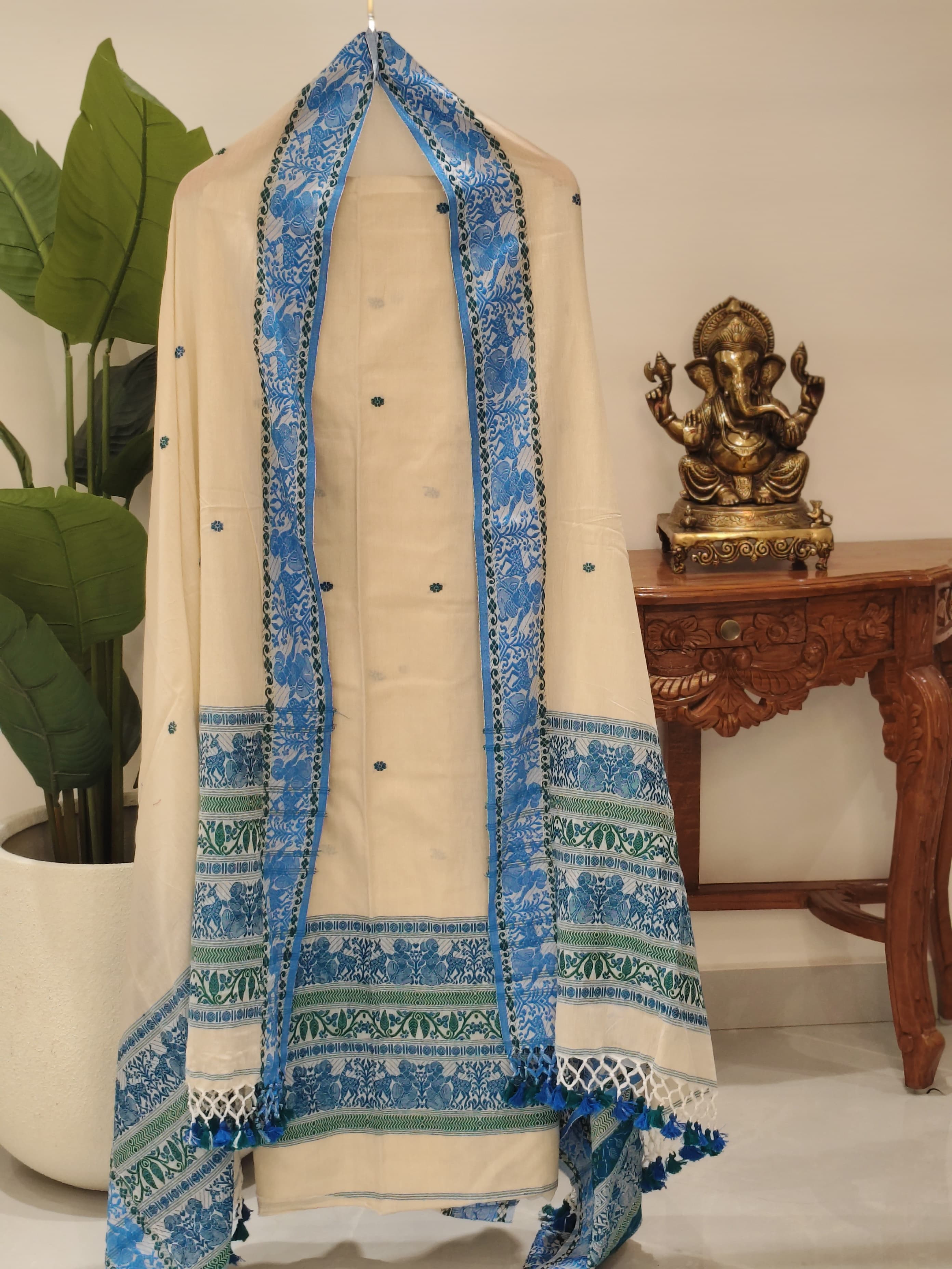 Cotton Jamdani - 2-piece sets