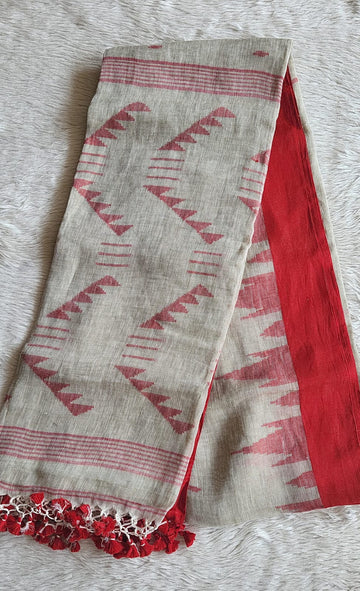 Pure Linen Jamdhani Sarees: Your Summer Essential
