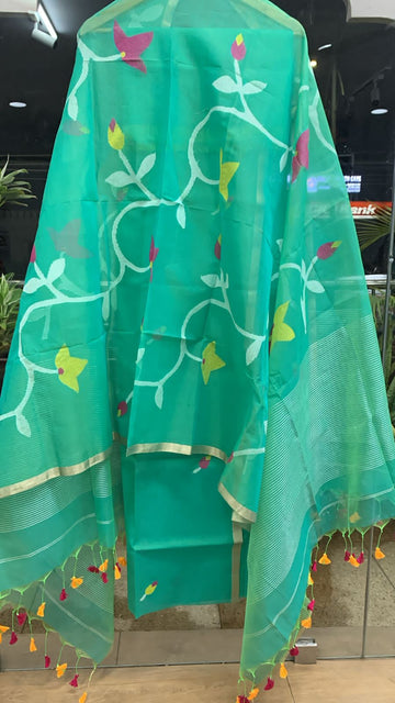 Muslin Kora Jamdhani 2-piece set