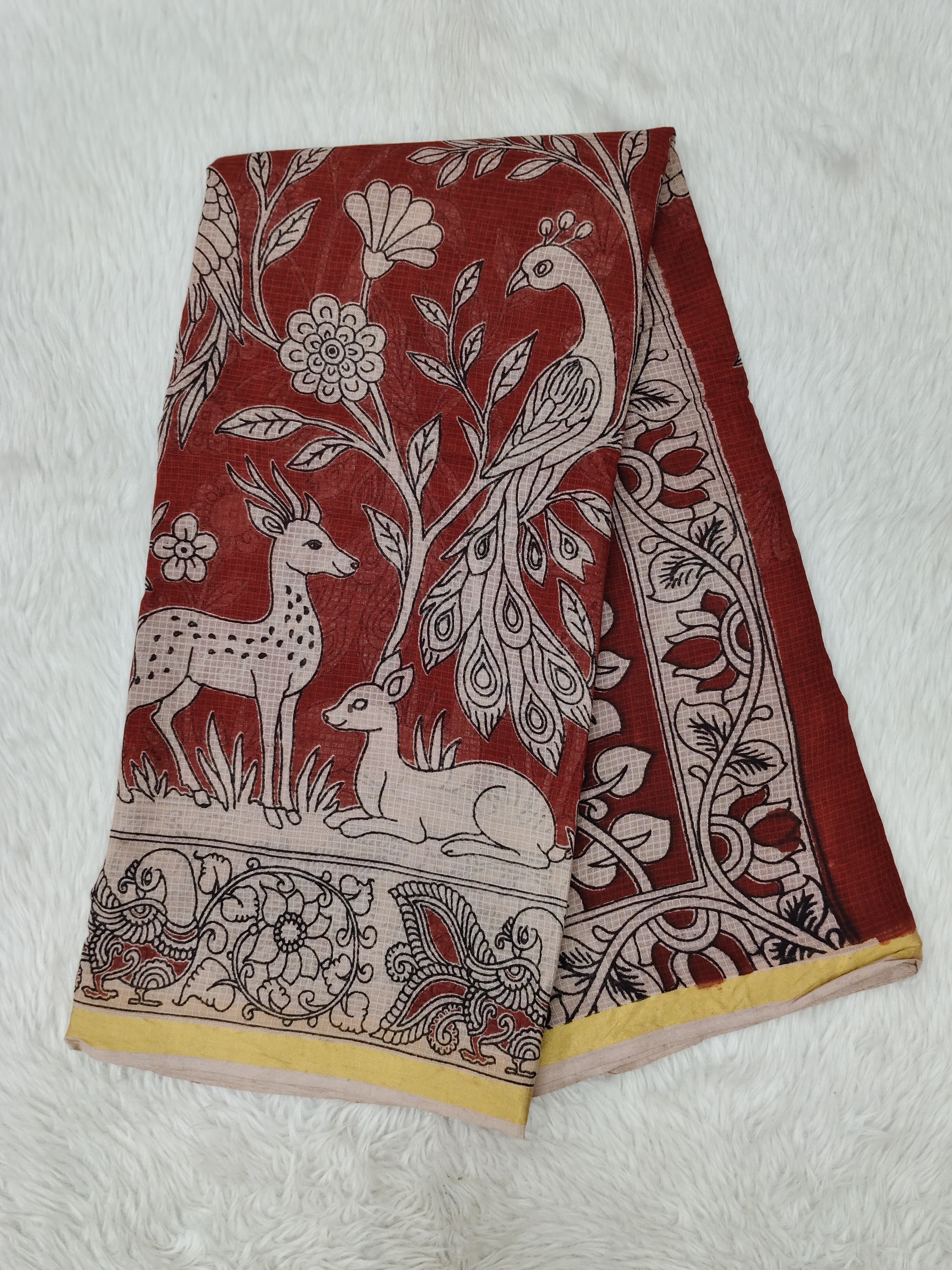Kalamkari Kota sarees - KK901