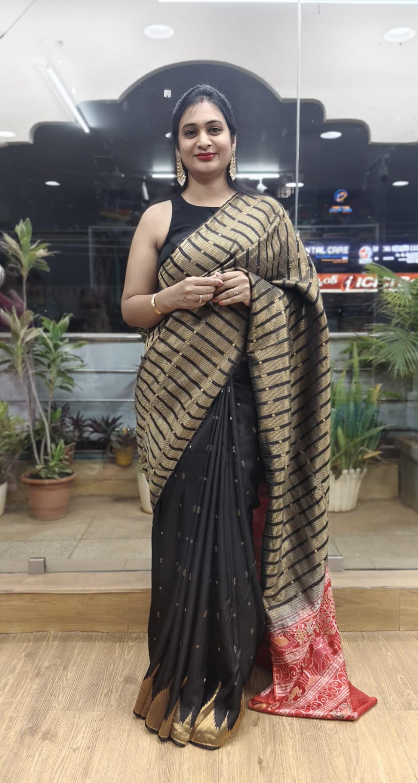 Banarasi Half saree style sarees