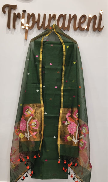 Muslin Jamdhani Handloom 2 peice set