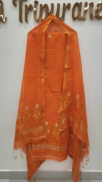 Silk Linen Jamdani 2-piece sets