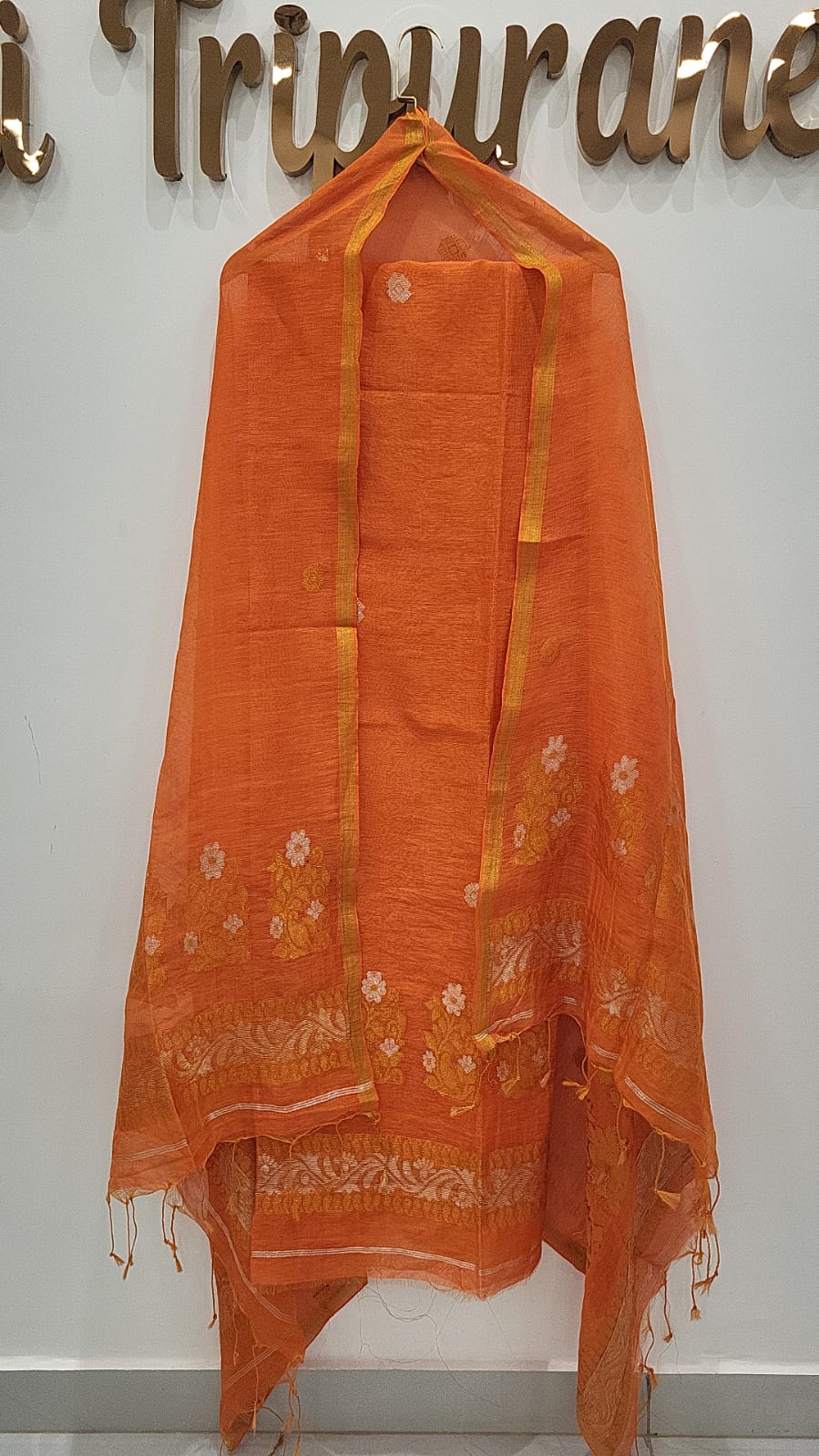 Silk Linen Jamdani 2-piece sets