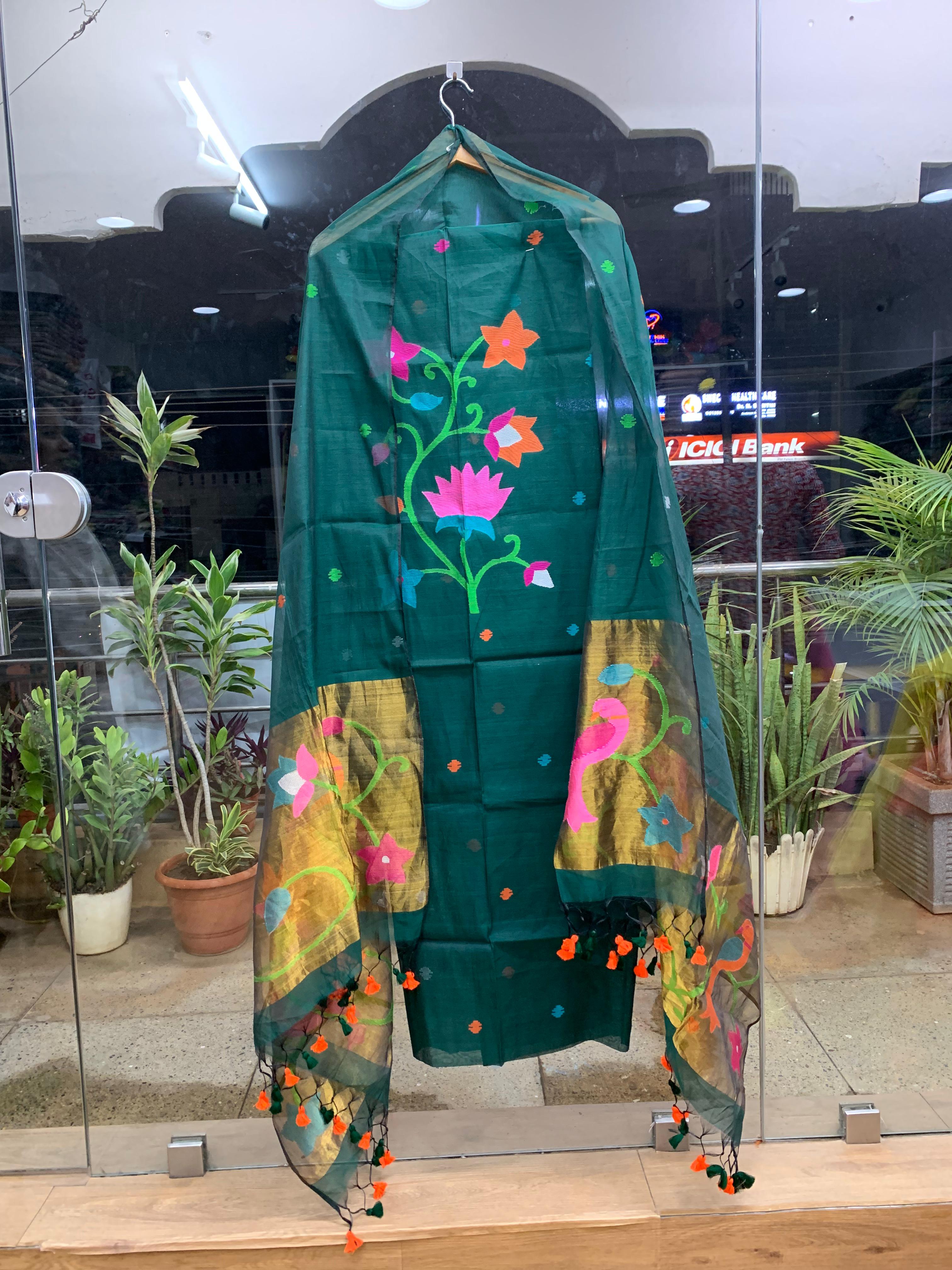 Muslin Kora Jamdani 2-piece sets