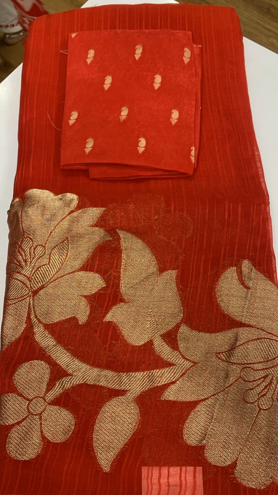 Tussar Kora Lenin Jamdani Sarees