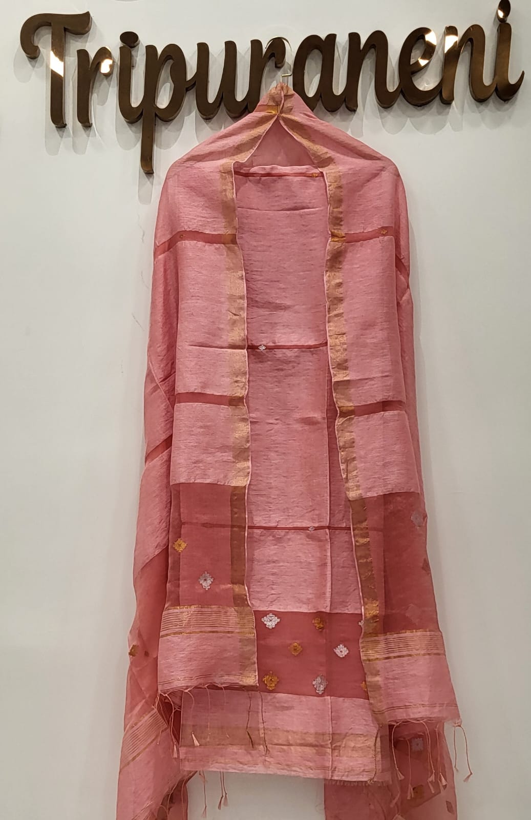 Linen by Linen: 2 Piece Jamdani material