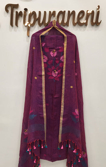 Linen by Linen: 2 Piece Jamdani material
