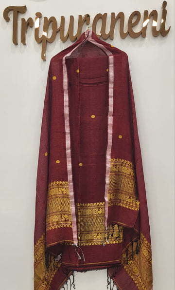 Linen Jamdani Partywear: 2-piece set