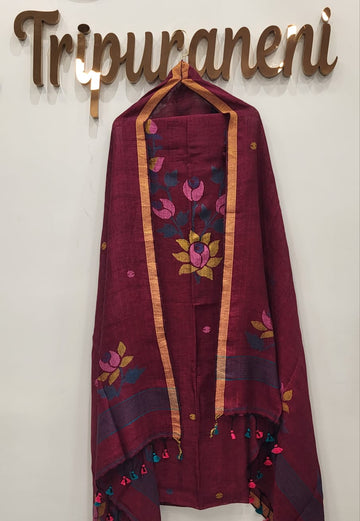 Linen by Linen: 2 Piece Jamdani material