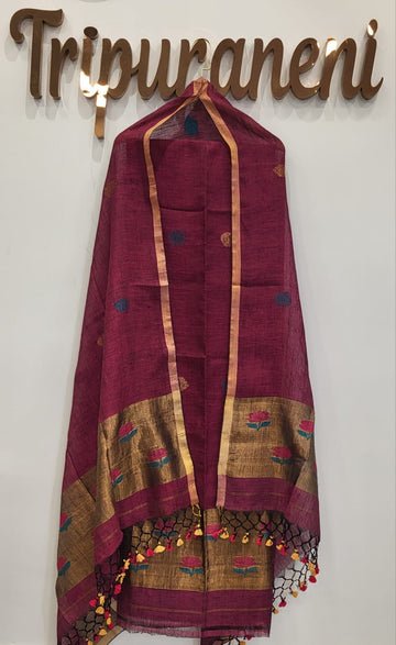 Linen by Linen: 2 Piece Jamdani material