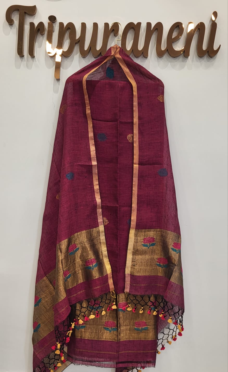 Linen by Linen: 2 Piece Jamdani material
