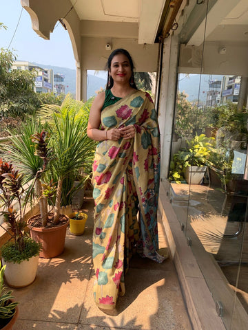 Soft Tussar Saree