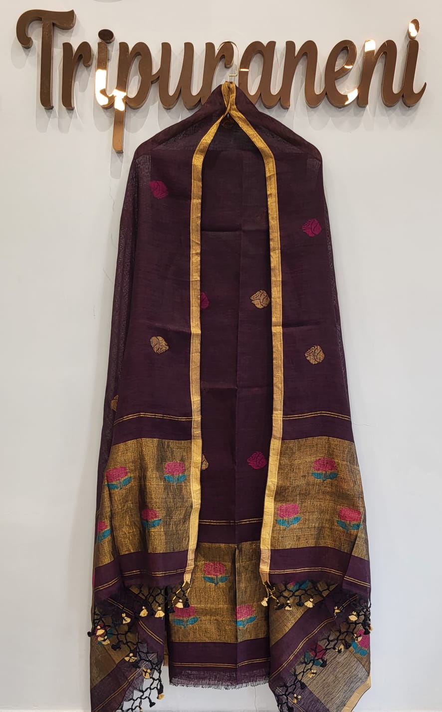 Linen by Linen: 2 Piece Jamdani material