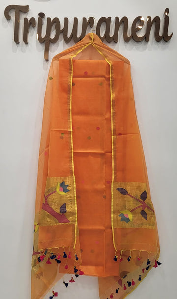 Muslin Jamdhani Handloom 2 peice set