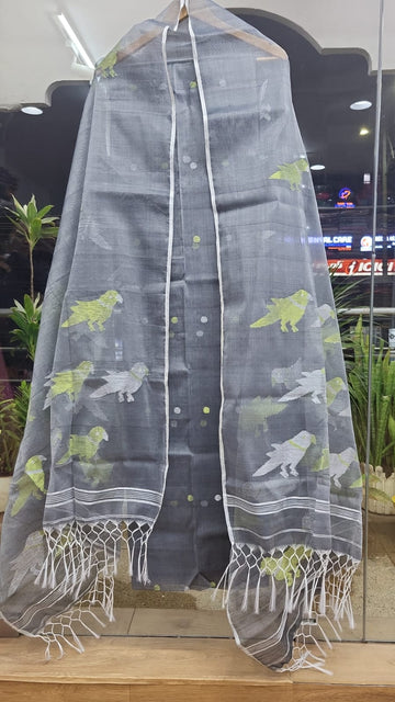 Muslin Jamdhani Handloom 2 peice set